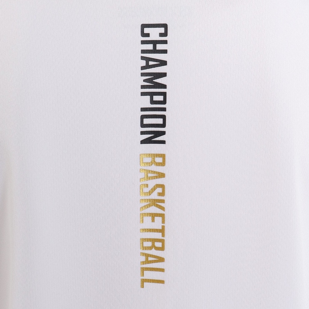 チャンピオン（CHAMPION）（キッズ）バスケットボールウェア ジュニア ミニ ショートスリーブTシャツ CK-XB312 010