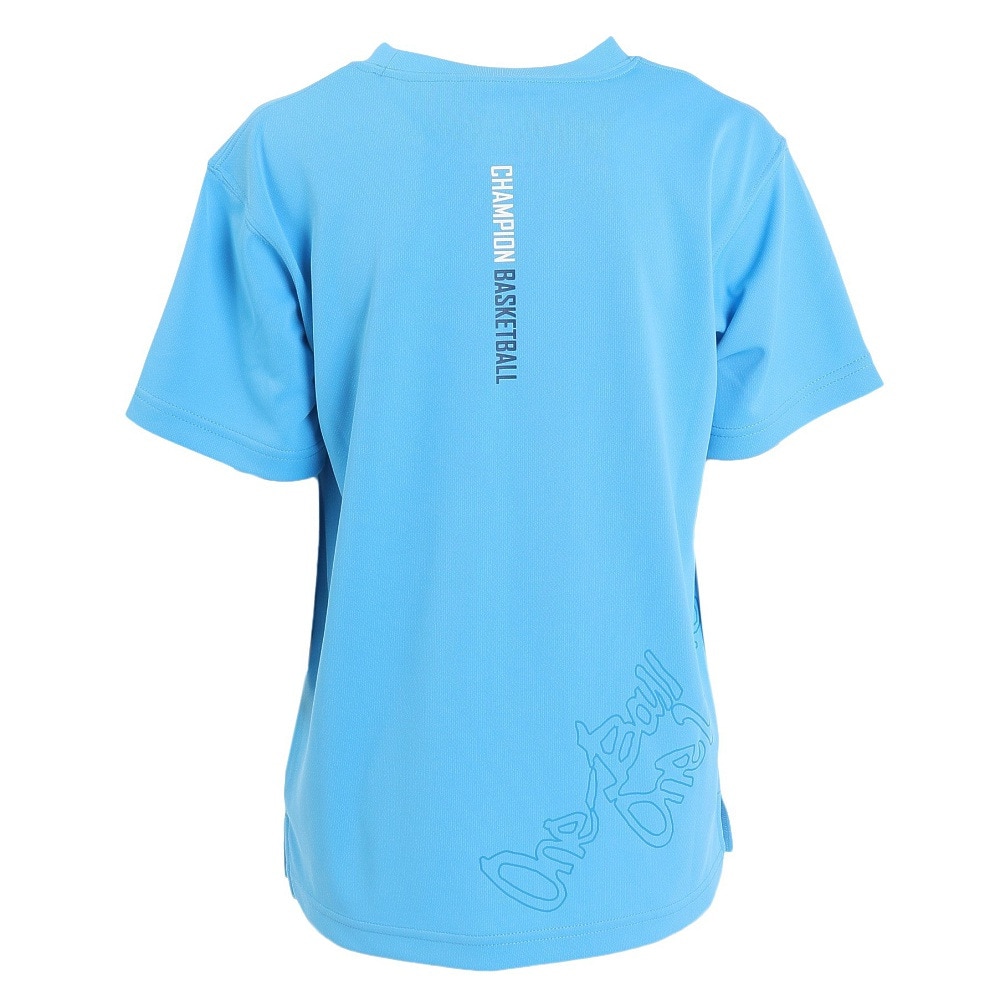チャンピオン（CHAMPION）（キッズ）バスケットボールウェア ジュニア ミニ ショートスリーブTシャツ CK-XB312 356