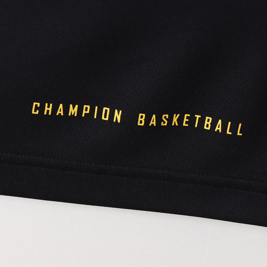 チャンピオン（CHAMPION）（キッズ）バスケットボールウェア ジュニア ミニ ショートスリーブTシャツ CK-XB313 090
