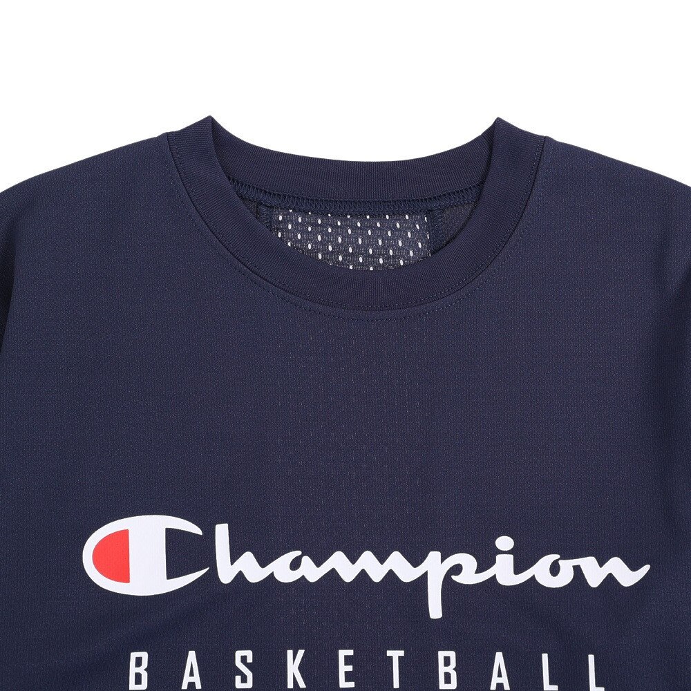 チャンピオン（CHAMPION）（キッズ）バスケットボールウェア ジュニア ミニ 半袖Tシャツ CK-YB316