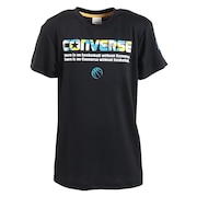 コンバース（CONVERSE）（キッズ）バスケットボールウェア ジュニア プリントTシャツ CB431354-1924