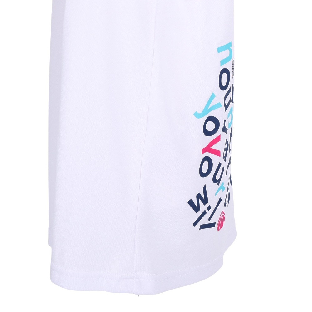エックスティーエス（XTS）（キッズ）バスケットボールウェア ジュニア 半袖Tシャツ 751TS3CD0008 WHT