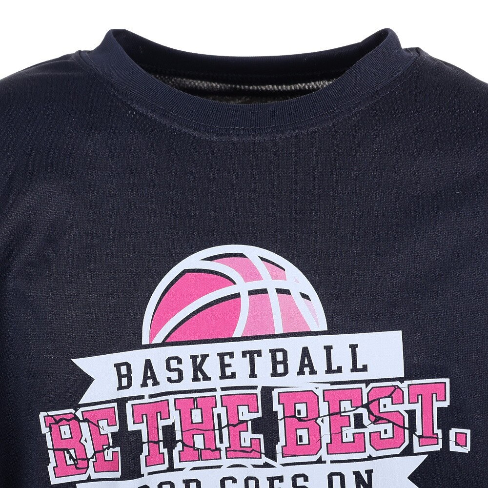 エックスティーエス（XTS）（キッズ）バスケットボールウェア ジュニア ドライプラス 半袖Tシャツ 751TS3ES0016 NVY