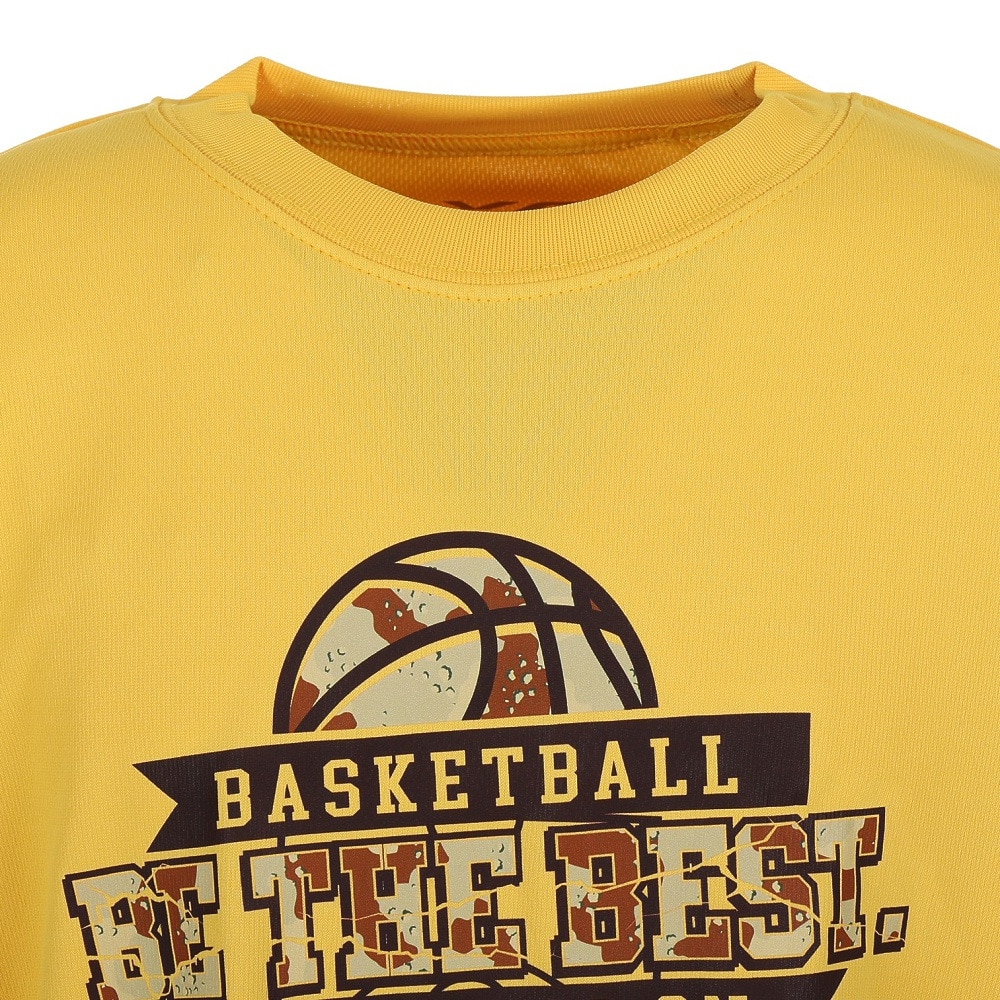 エックスティーエス（XTS）（キッズ）バスケットボールウェア ジュニア ドライプラス 半袖Tシャツ 751TS3ES0016 YEL