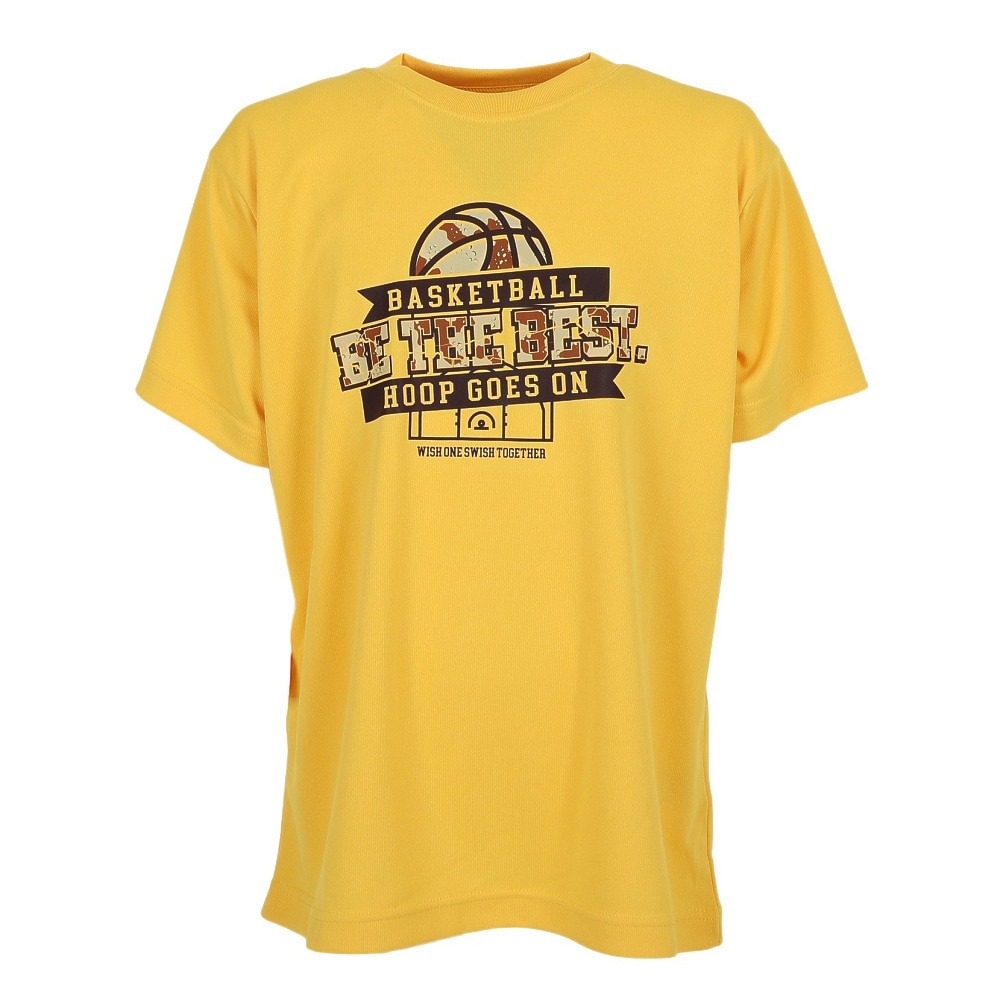 エックスティーエス（XTS）（キッズ）バスケットボールウェア ジュニア ドライプラス 半袖Tシャツ 751TS3ES0016 YEL