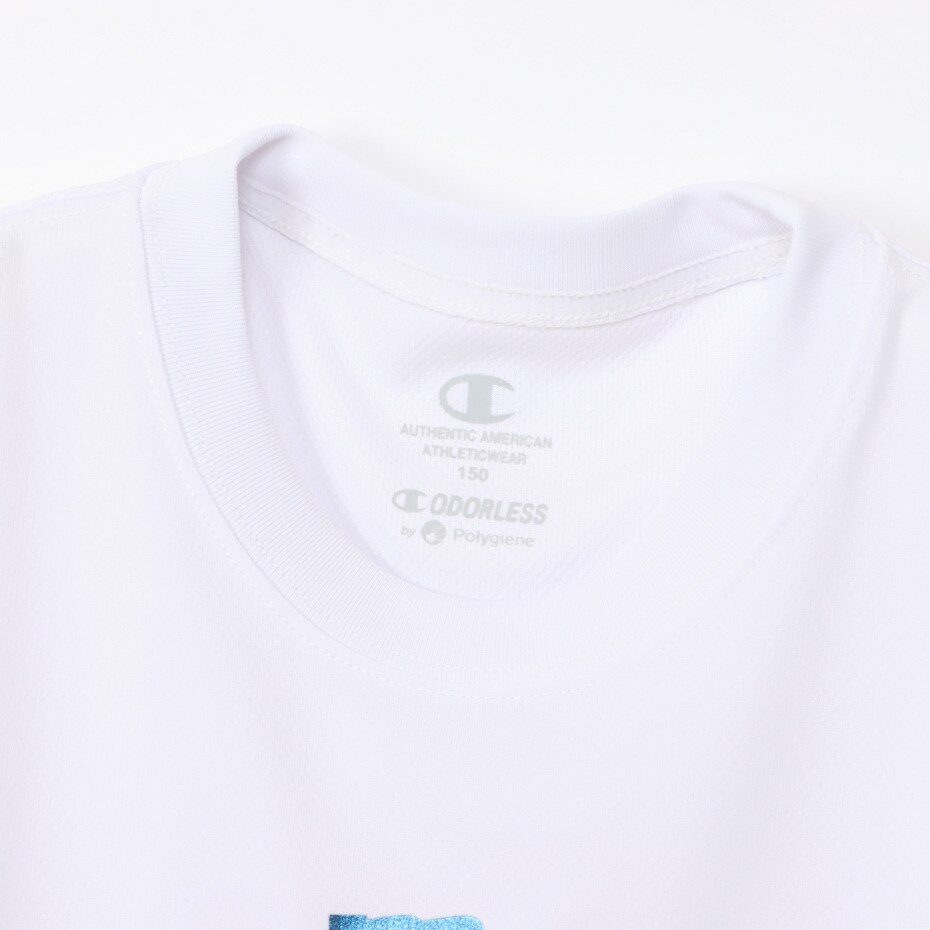 チャンピオン（CHAMPION）（キッズ）バスケットボールウェア ジュニア ミニ 半袖Tシャツ CK-YB316 010