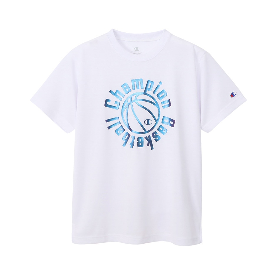 チャンピオン（CHAMPION）（キッズ）バスケットボールウェア ジュニア ミニ 半袖Tシャツ CK-YB316 010