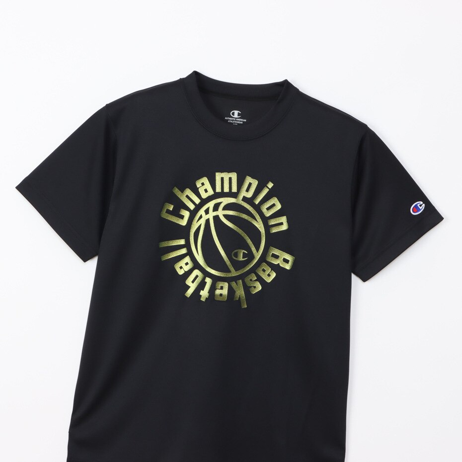 チャンピオン（CHAMPION）（キッズ）バスケットボールウェア ジュニア ミニ 半袖Tシャツ CK-YB316 090