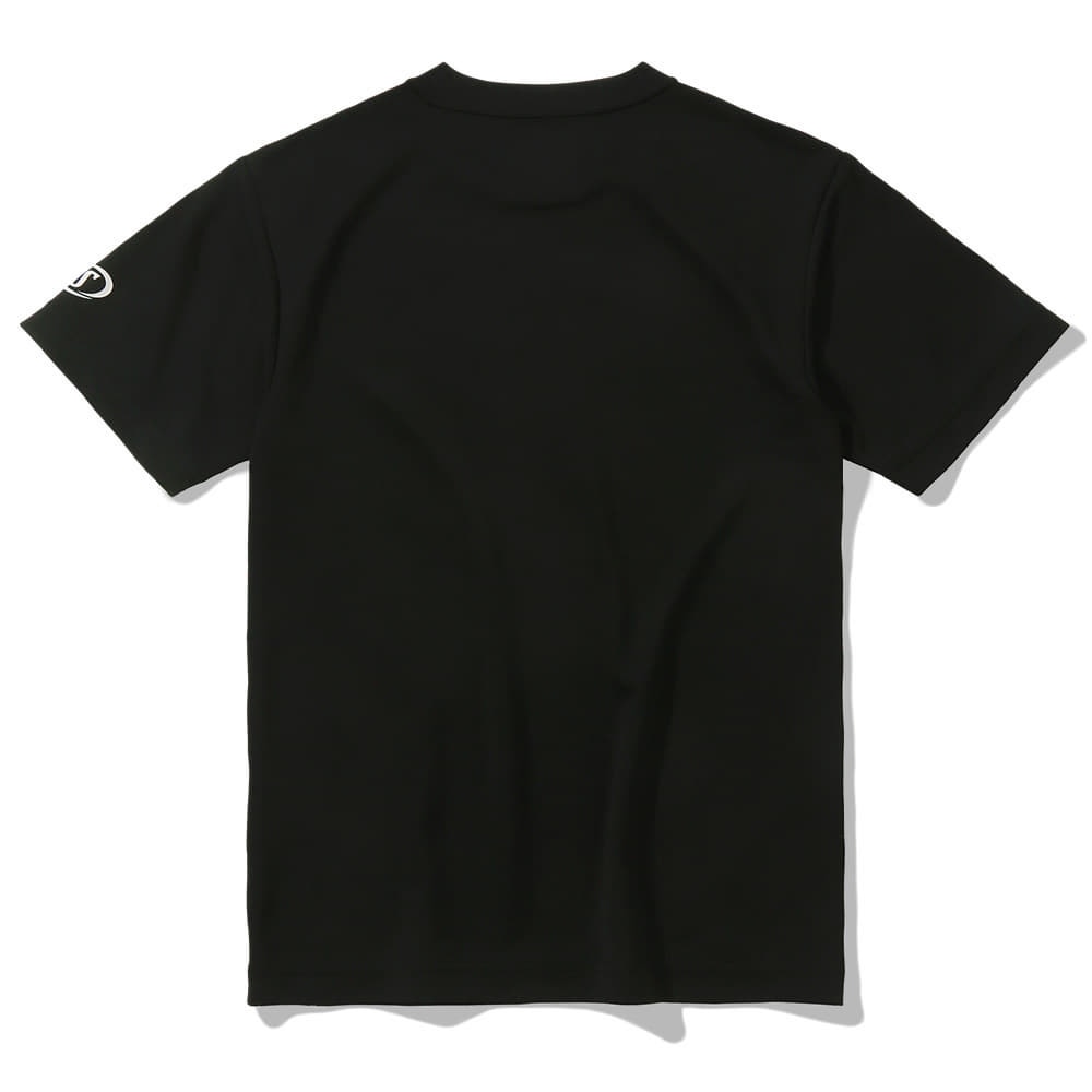 スポルディング（SPALDING）（キッズ）ジュニア バスケットボールウェア 半袖Tシャツ ボールプリント ロゴ SJT23154BK