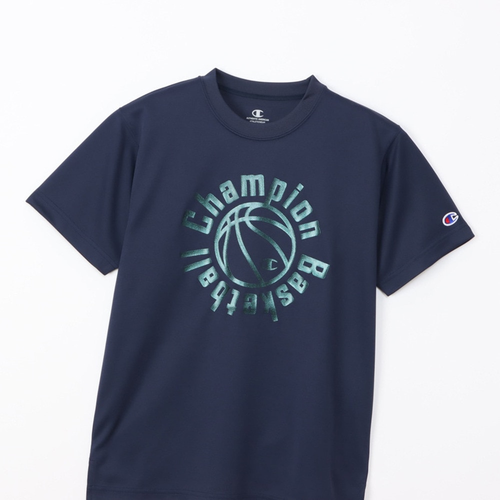 チャンピオン（CHAMPION）（キッズ）バスケットボールウェア ジュニア ミニ 半袖Tシャツ CK-YB316 370  スポーツ用品はスーパースポーツゼビオ