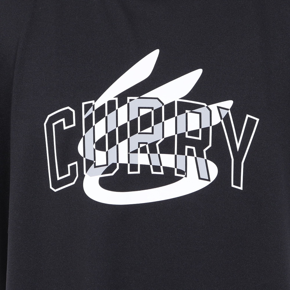 アンダーアーマー（UNDER ARMOUR）（キッズ）バスケットボールウェア ジュニア カリー テック ショートスリーブTシャツ 1384727 001 速乾