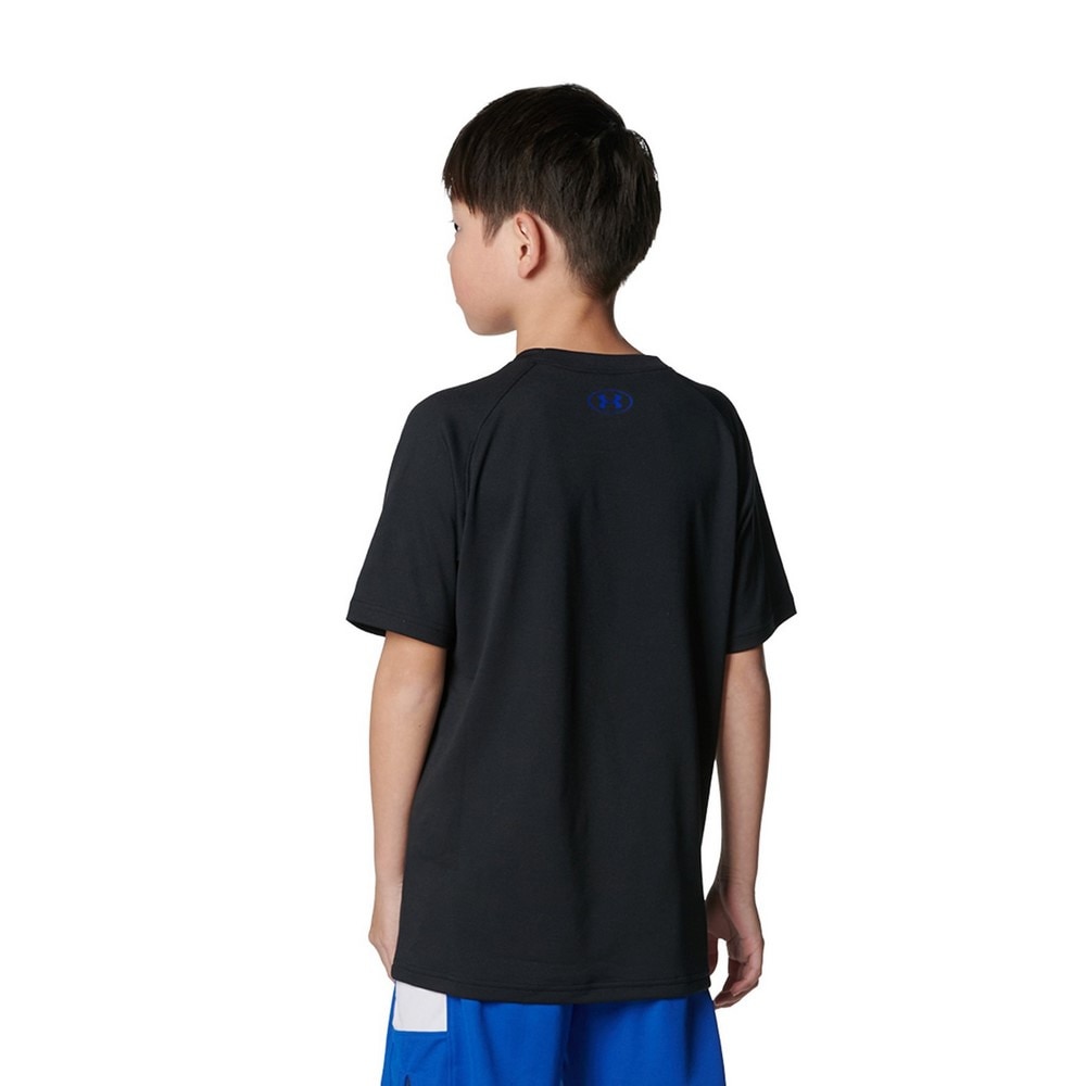アンダーアーマー（UNDER ARMOUR）（キッズ）バスケットボールウェア ジュニア テック グラフィック ショートスリーブTシャツ 1384728 001 速乾