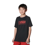 (キッズ)バスケットボールウェア ジュニア テック ロゴ ショートスリーブTシャツ 1384729 002 速乾