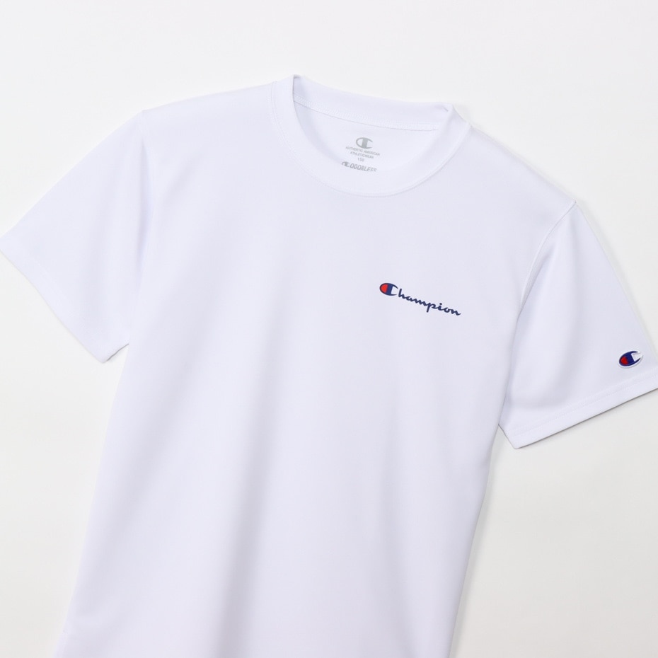 チャンピオン（CHAMPION）（キッズ）バスケットボールウェア ジュニア ミニ ショートスリーブTシャツ 24SS CK-ZB320 010