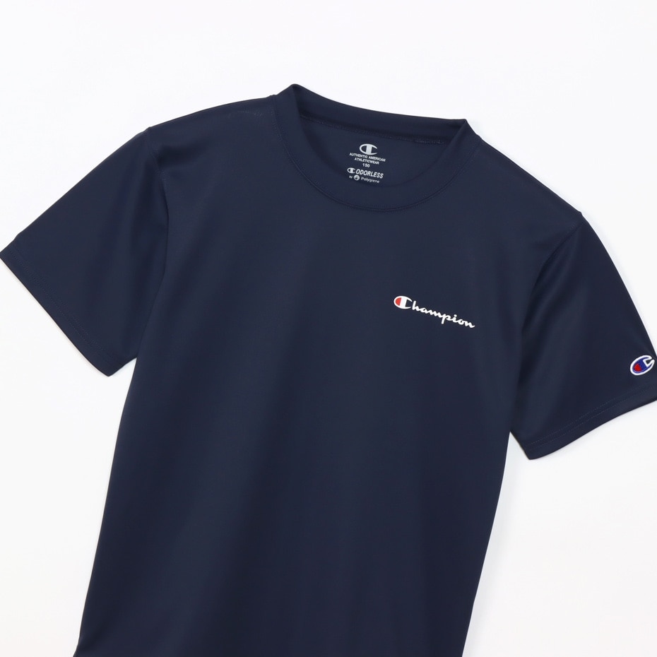 チャンピオン（CHAMPION）（キッズ）バスケットボールウェア ジュニア ミニ ショートスリーブTシャツ CK-ZB320 370