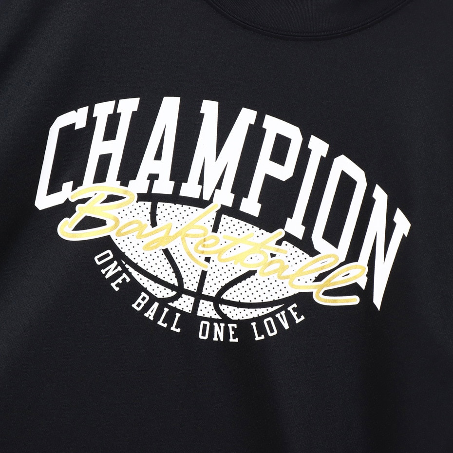 チャンピオン（CHAMPION）（キッズ）バスケットボールウェア ジュニア ミニ ショートスリーブTシャツ 24SS CK-ZB322 090