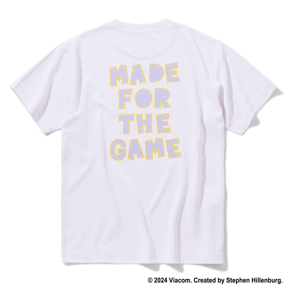 スポルディング（SPALDING）（キッズ）バスケットボールウェア ジュニア Tシャツ スポンジ・ボブ MFTG SJT24062S 速乾 UVカット