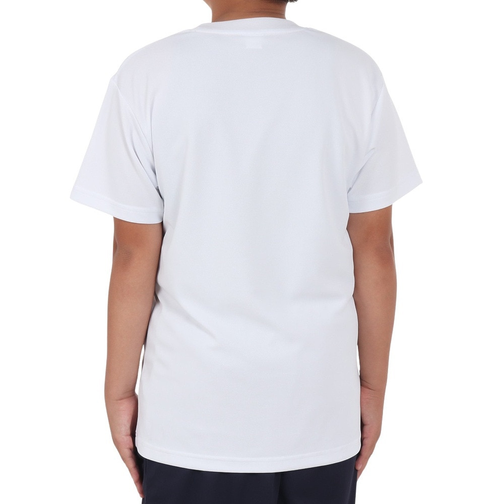 コンバース（CONVERSE）（キッズ）バスケットボールウェア ジュニア プリントTシャツ CB441353-1100 速乾