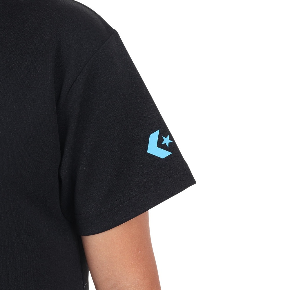 コンバース（CONVERSE）（キッズ）バスケットボールウェア ジュニア プリントTシャツ CB441353-1922 速乾