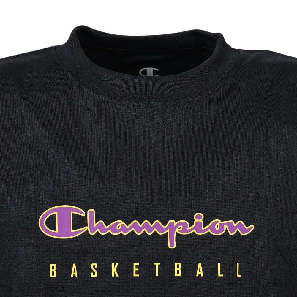 チャンピオン（CHAMPION）（キッズ）バスケットボールウェア ジュニア ミニ半袖Tシャツ CK-XB313 090