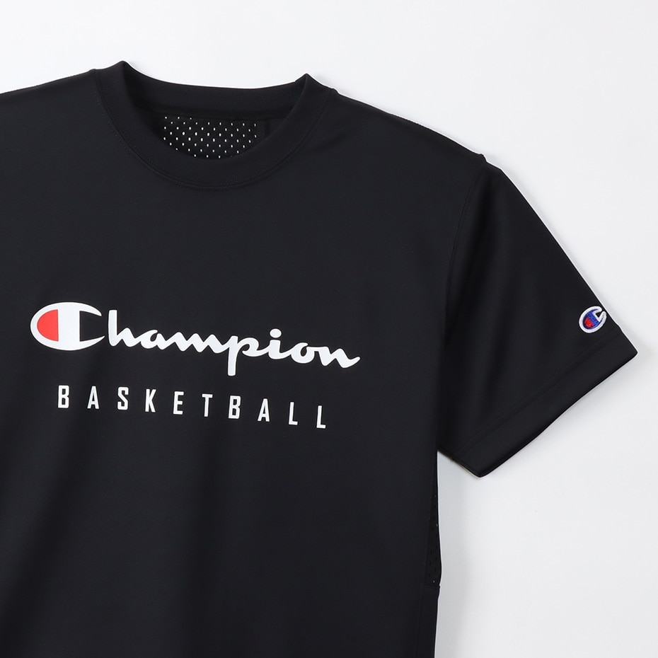 チャンピオン（CHAMPION）（キッズ）バスケットボールウェア ジュニア ミニ半袖Tシャツ CK-XB317 090