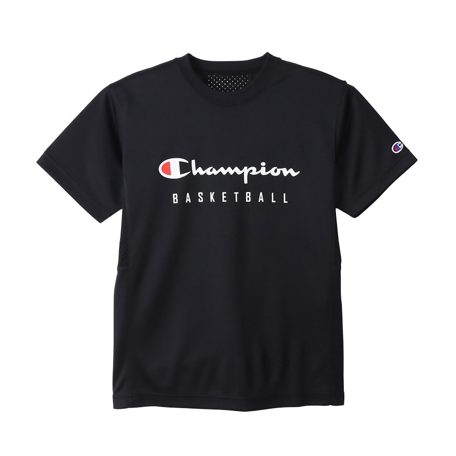 チャンピオン（CHAMPION）（キッズ）バスケットボールウェア ジュニア ミニ半袖Tシャツ CK-XB317 090