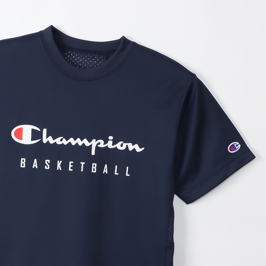 チャンピオン（CHAMPION）（キッズ）バスケットボールウェア ジュニア ミニ半袖Tシャツ CK-XB317 370 速乾