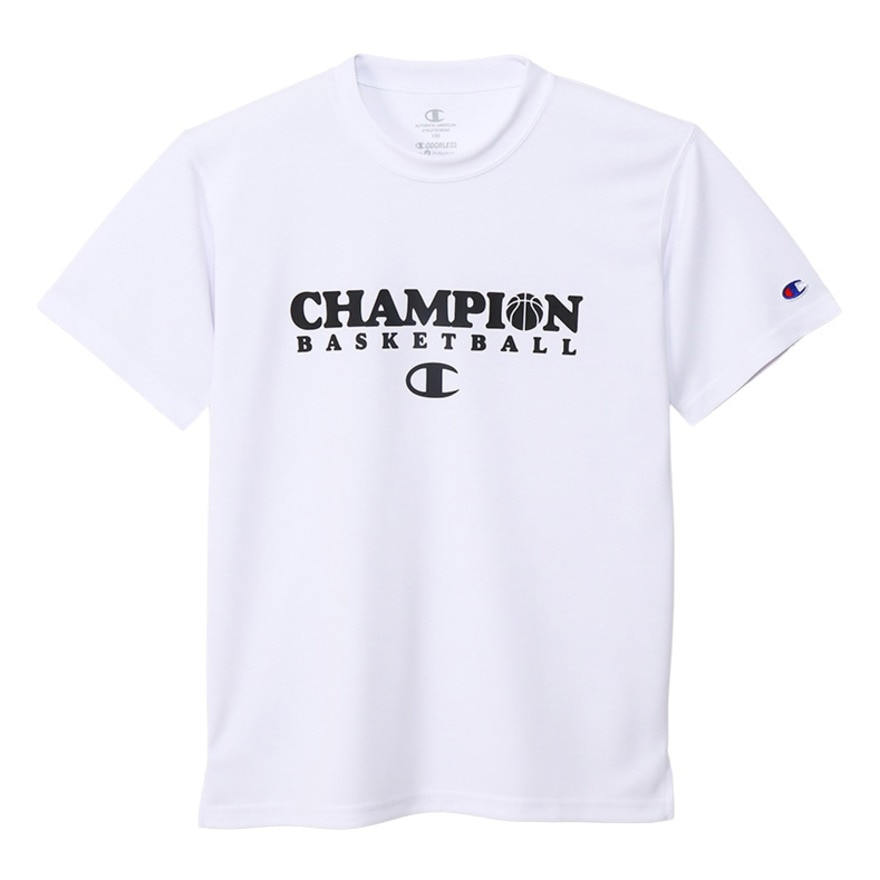 チャンピオン（CHAMPION）（キッズ）バスケットボールウェア ジュニア ミニ ショートスリーブTシャツ 24SS CK-ZB321 010