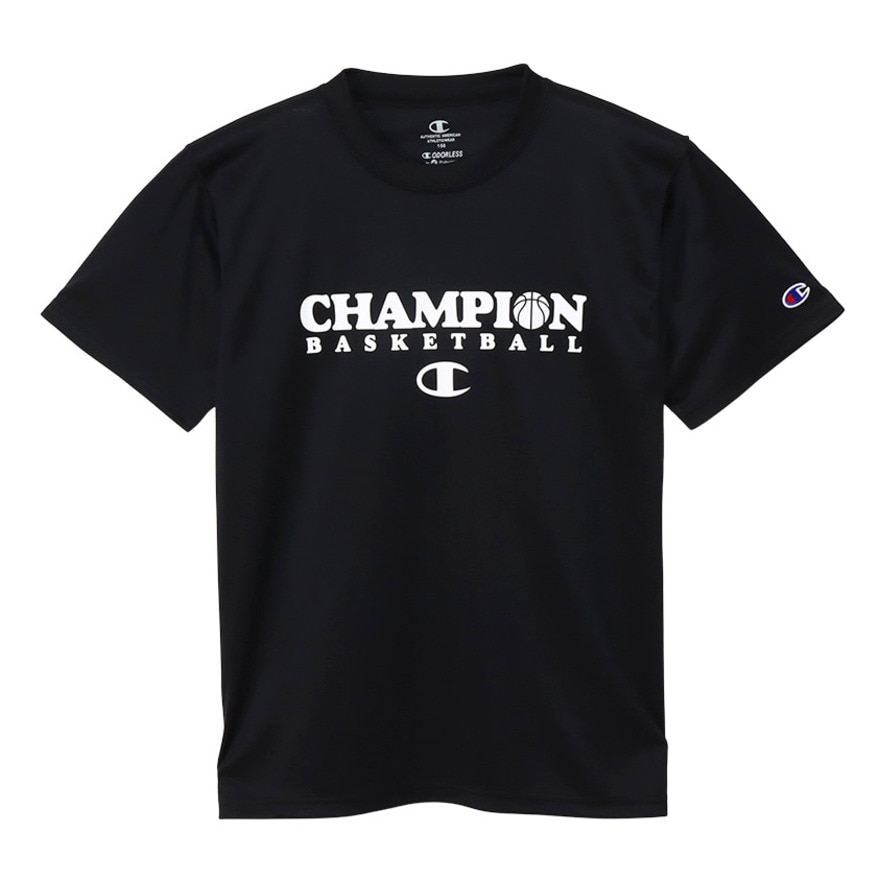 チャンピオン（CHAMPION）（キッズ）バスケットボールウェア ジュニア ミニ ショートスリーブTシャツ 24SS CK-ZB321 090