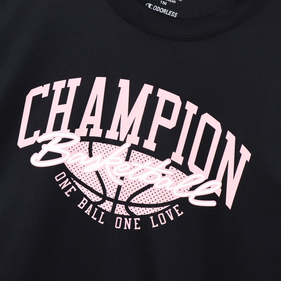 チャンピオン（CHAMPION）（キッズ）バスケットボールウェア ジュニア ミニ ショートスリーブTシャツ 24SS CK-ZB322 107