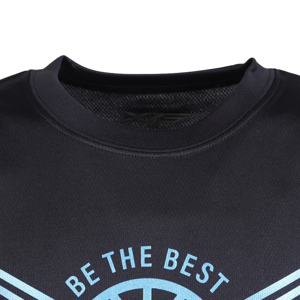 エックスティーエス（XTS）（キッズ）バスケットボールウェア ジュニア ドライプラス 半袖Tシャツ 751TS4ES0016BLK
