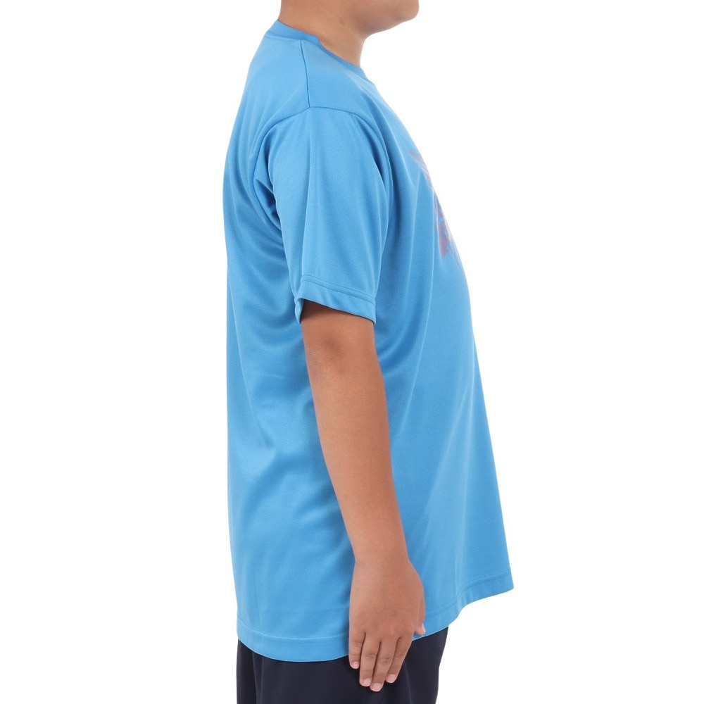 エックスティーエス（XTS）（キッズ）バスケットボールウェア ジュニア ドライプラス 半袖Tシャツ 751TS4ES0016BLU