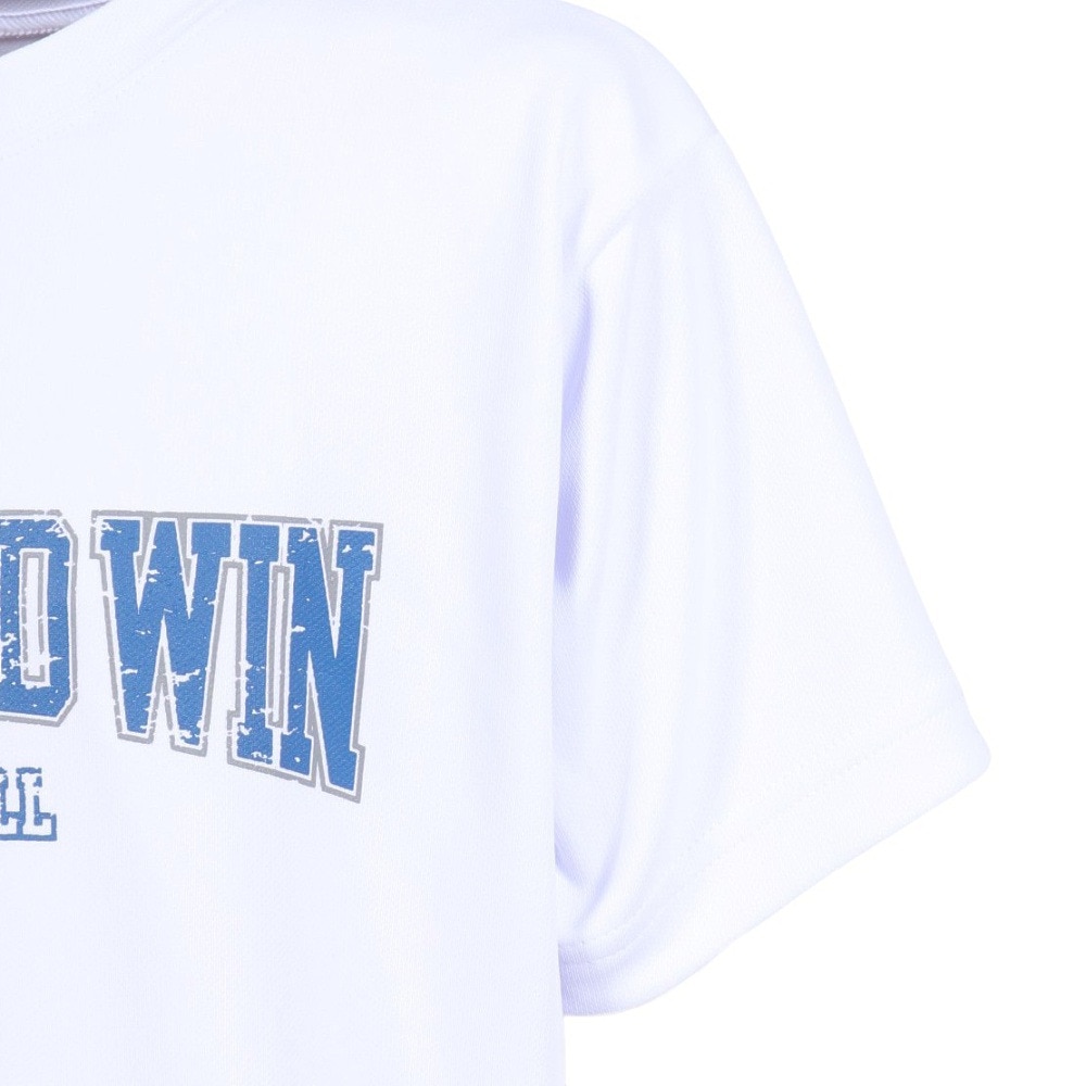 エックスティーエス（XTS）（キッズ）バスケットボールウェア ジュニア ドライプラス FOCUS AND WIN 半袖Tシャツ 751TS4ES0017WHT 速乾