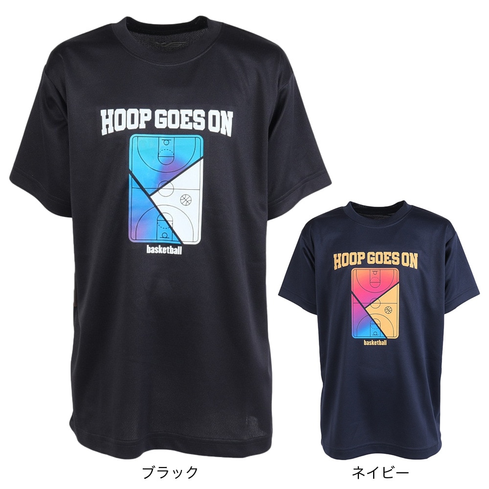 エックスティーエス（XTS）（キッズ）バスケットボールウェア ジュニア ドライプラス 半袖Tシャツ 751TS4ES0018BLK