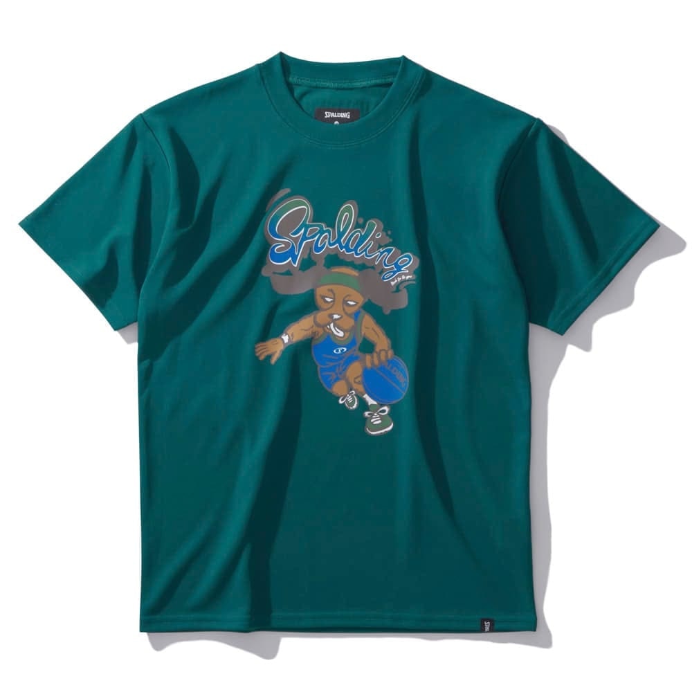 スポルディング（SPALDING）（キッズ）バスケットボールウェア ジュニア 半袖Tシャツ ビーグル レッツ プレイ フープス SJT24162SP