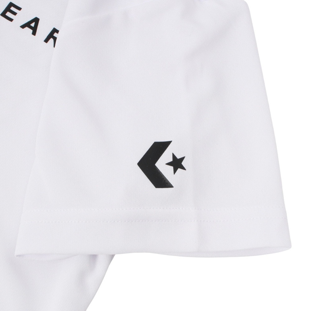 コンバース（CONVERSE）（キッズ）バスケットボールウェア ジュニア プリントＴシャツ CB442352-1100