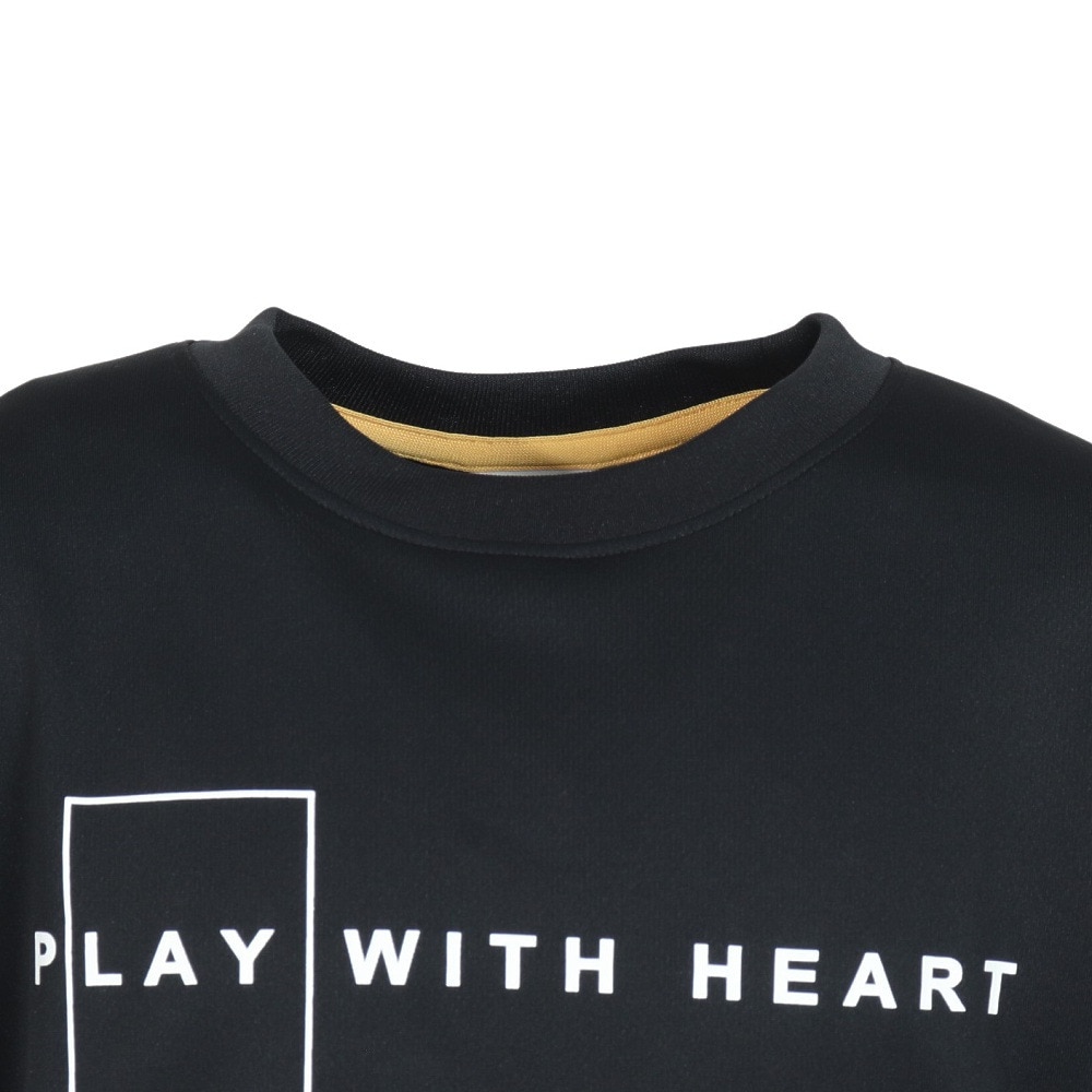 コンバース（CONVERSE）（キッズ）バスケットボールウェア ジュニア プリント Tシャツ CB442352-1911