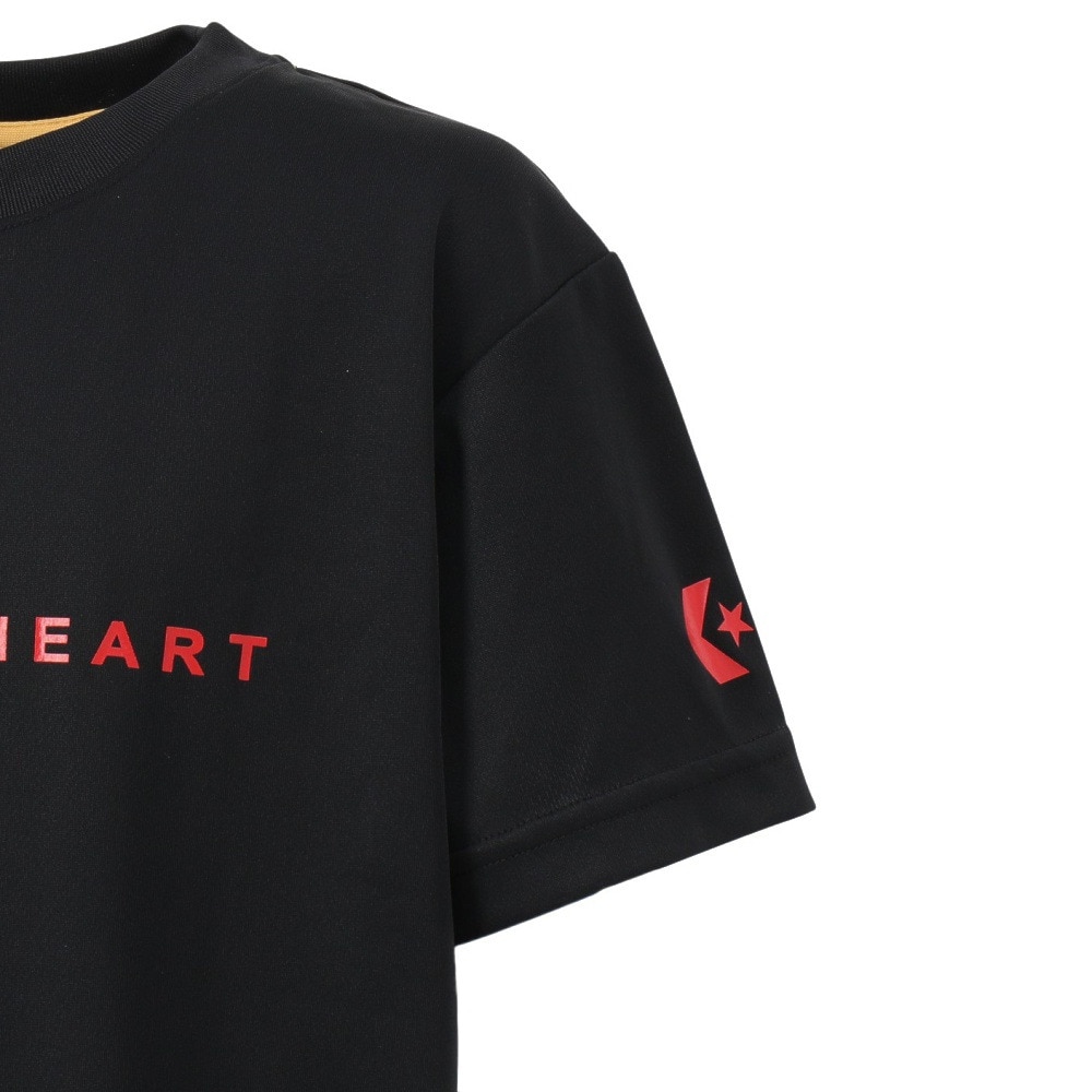 コンバース（CONVERSE）（キッズ）バスケットボールウェア ジュニア プリントＴシャツ CB442352-1966
