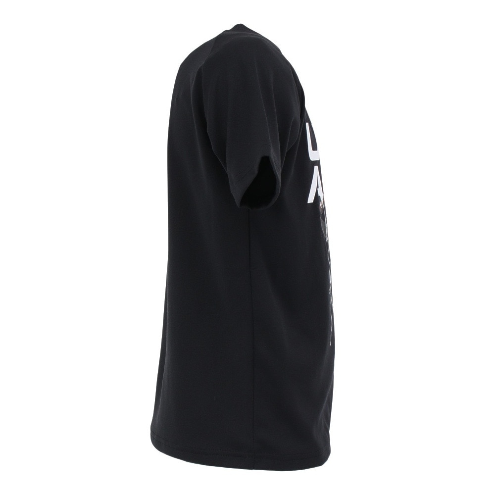 アンダーアーマー（UNDER ARMOUR）（キッズ）【新商品】 バスケットボールウェア ジュニア UAテック グラフィック ショートスリーブ Tシャツ 6001287 001