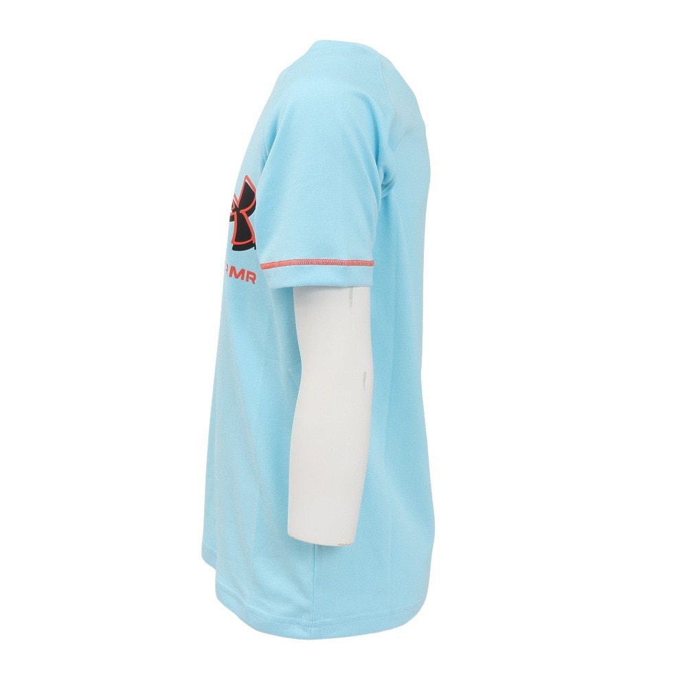 アンダーアーマー（UNDER ARMOUR）（キッズ）バスケットボールウェア ジュニア テック ゾーン プリント 半袖Tシャツ 6003639 494