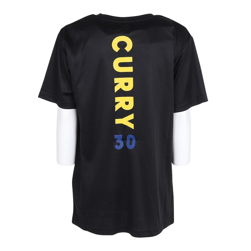 エヌビーエー（NBA）（キッズ）バスケットボールウェア 半袖Tシャツ ゴールデンステイト ウォリアーズ PK2B73AAP-Curry