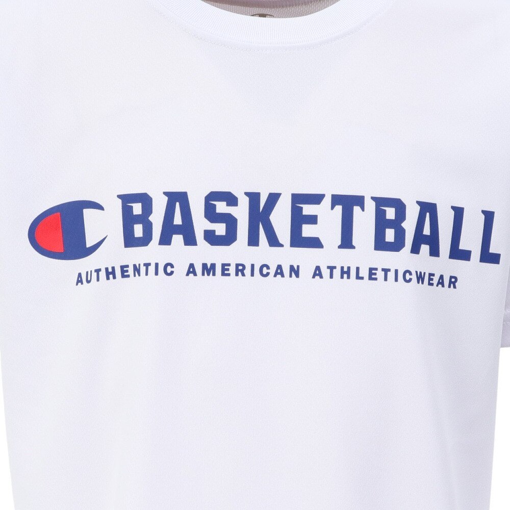 チャンピオン（CHAMPION）（キッズ）【新商品】 バスケットボールウェア ジュニア 半袖Tシャツ CK-BB332 010