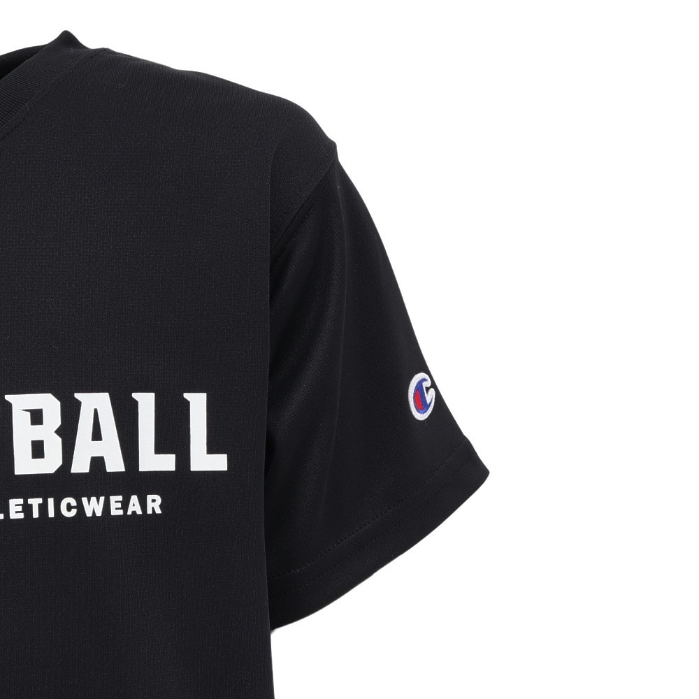 チャンピオン（CHAMPION）（キッズ）【新商品】 バスケットボールウェア ジュニア 半袖Tシャツ CK-BB332 090