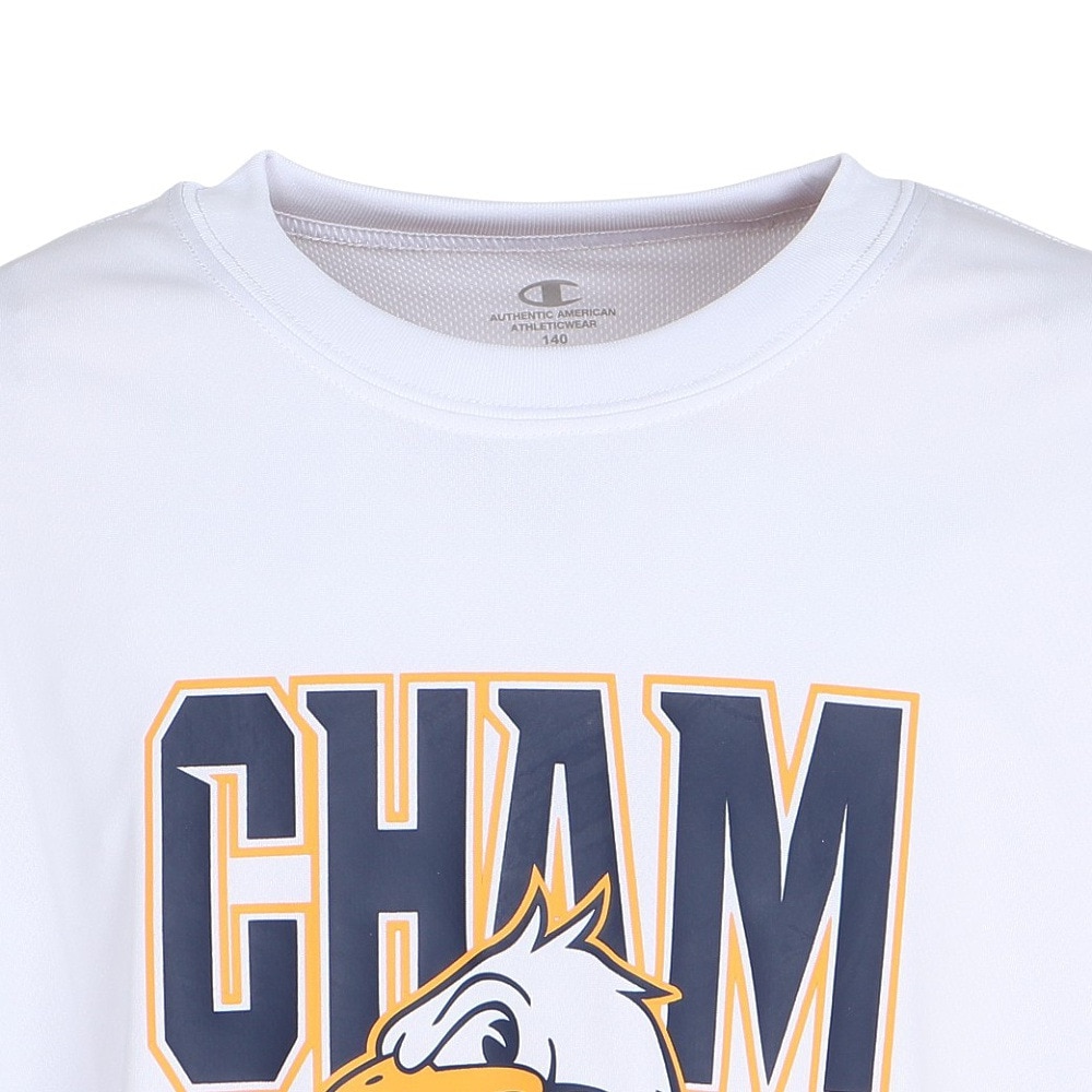チャンピオン（CHAMPION）（キッズ）【新商品】 バスケットボールウェア ジュニア 半袖Tシャツ CK-BB333 010