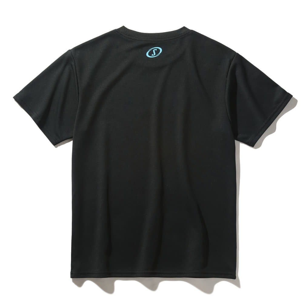 スポルディング（SPALDING）（キッズ）バスケットボールウェア ジュニア Tシャツ アフリカン バティック ロゴ SJT25054BK