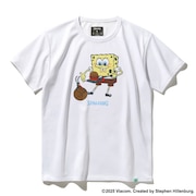 (キッズ)バスケットボールウェア ジュニア Tシャツ スポンジ・ボブ クラビー パーティ SJT25067S