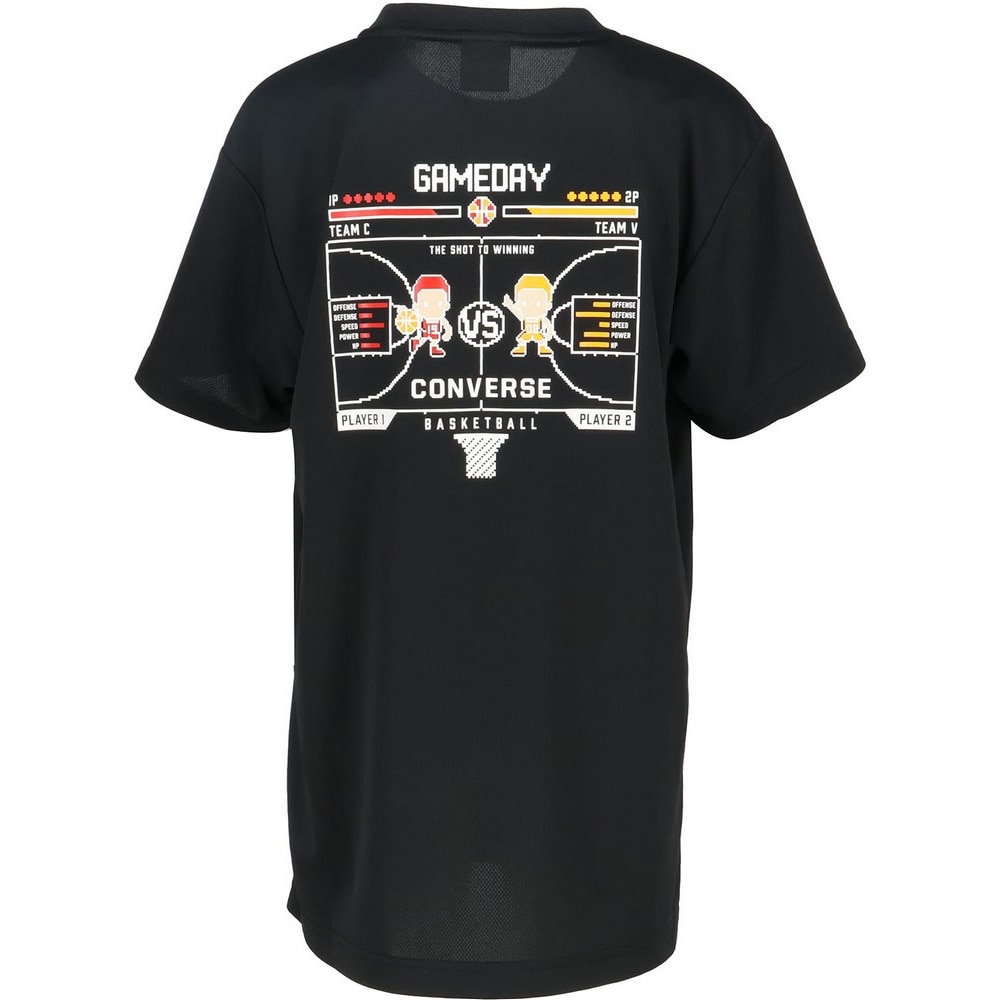 コンバース（CONVERSE）（キッズ）ジュニア バスケットボールウェア プリントTシャツ CB451352-1911