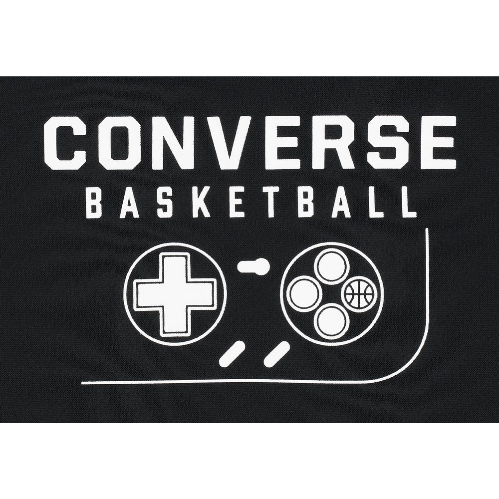 コンバース（CONVERSE）（キッズ）ジュニア バスケットボールウェア プリントTシャツ CB451352-1911