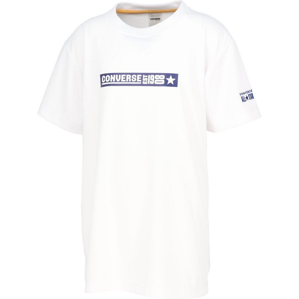 コンバース（CONVERSE）（キッズ）バスケットボールウェア ジュニア プリントTシャツ CB451354-1100