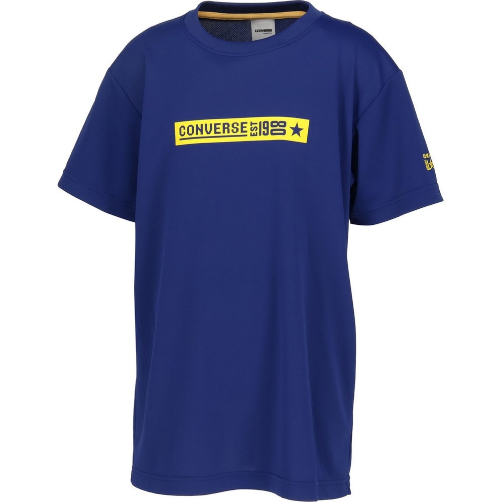 コンバース（CONVERSE）（キッズ）バスケットボールウェア ジュニア プリントTシャツ CB451354-2800